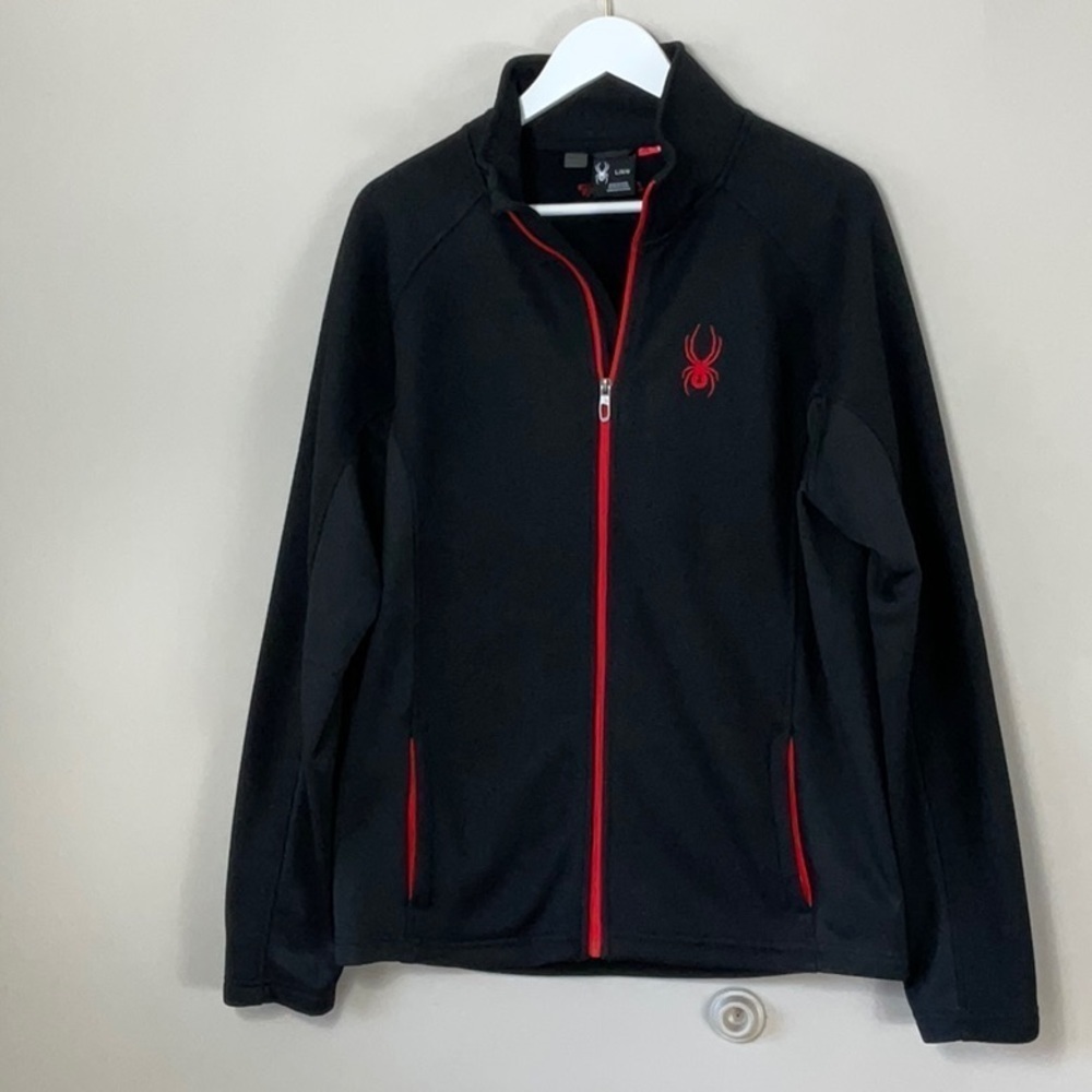 Spyder Men's fleece zip up jacket